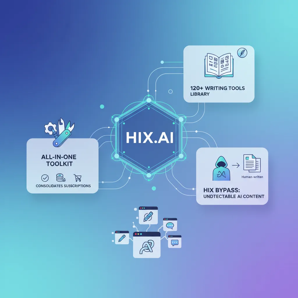 What are the main advantages of using HIX.AI?